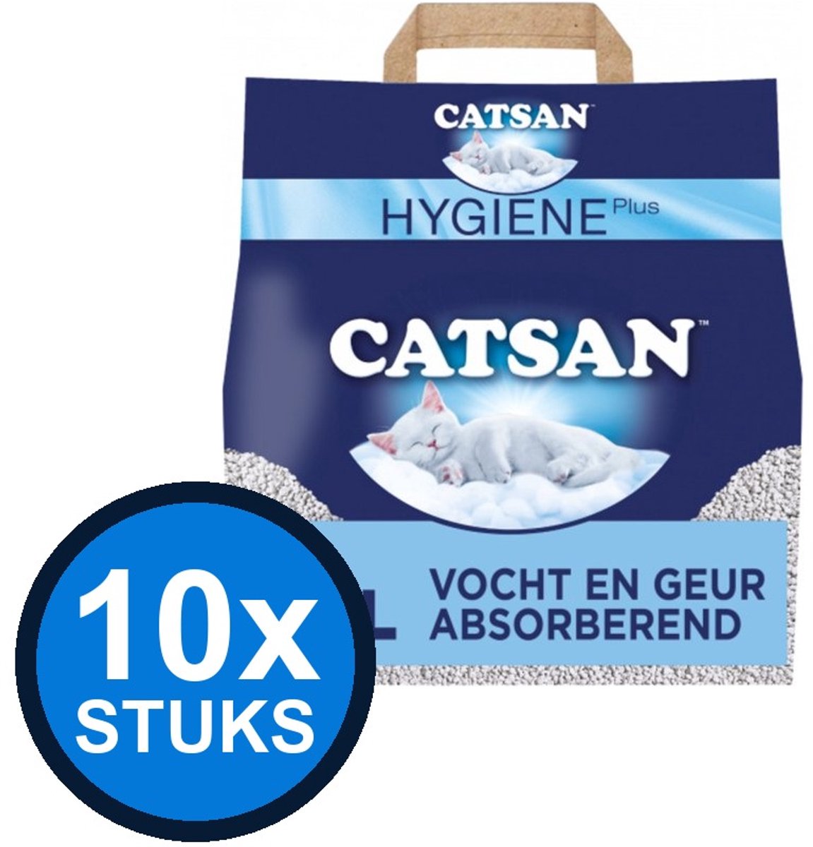 10x Catsan - Hygiene 11,5ltr