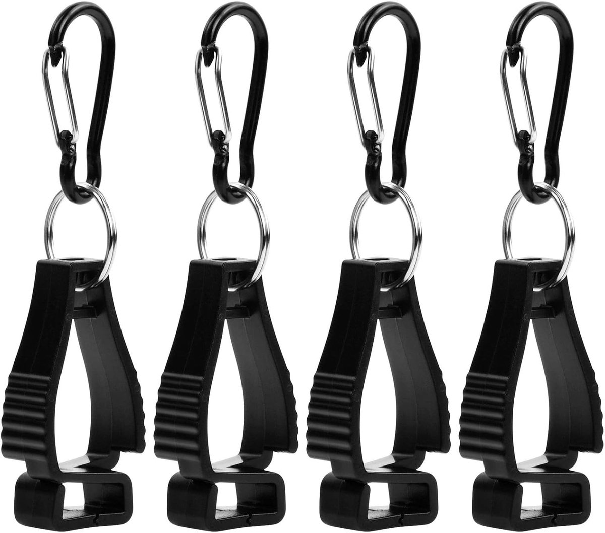 Handige Handschoen Klemmen - 4 Stuks Glove Clamp voor Veiligheid en Gemak bij Werkzaamheden