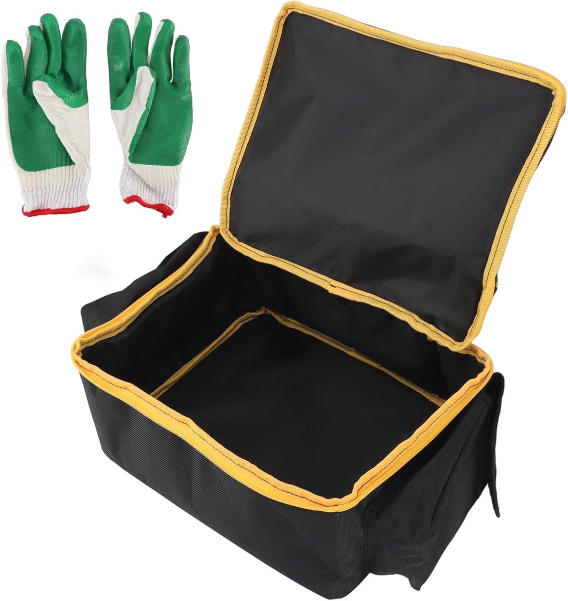 Draagbare Compressor Tas voor Draadloze Bandenpomp - Opbergoplossing voor Accu en Oplader met Organizer Functie