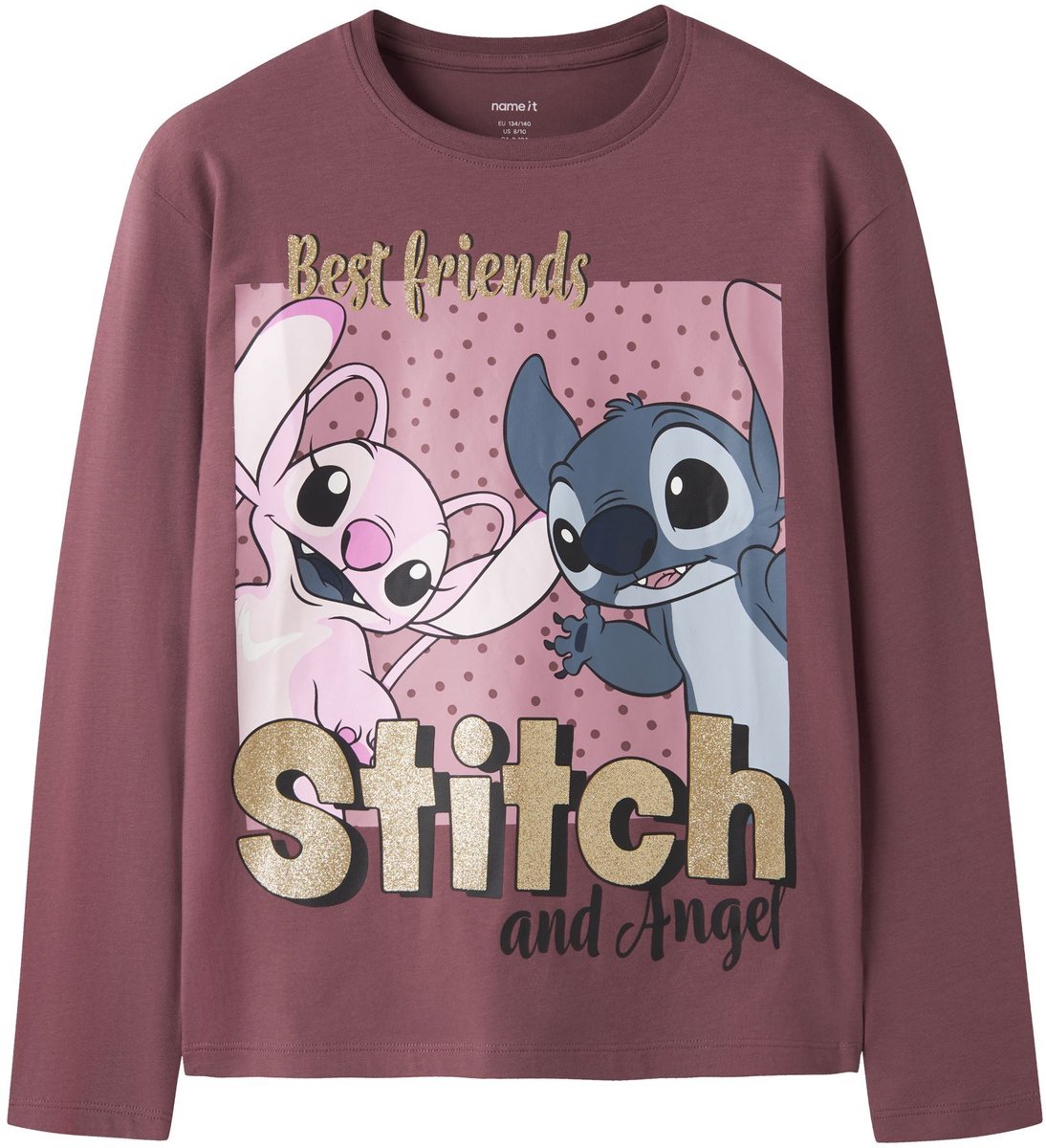 Name it Top met lange mouwen Stitch