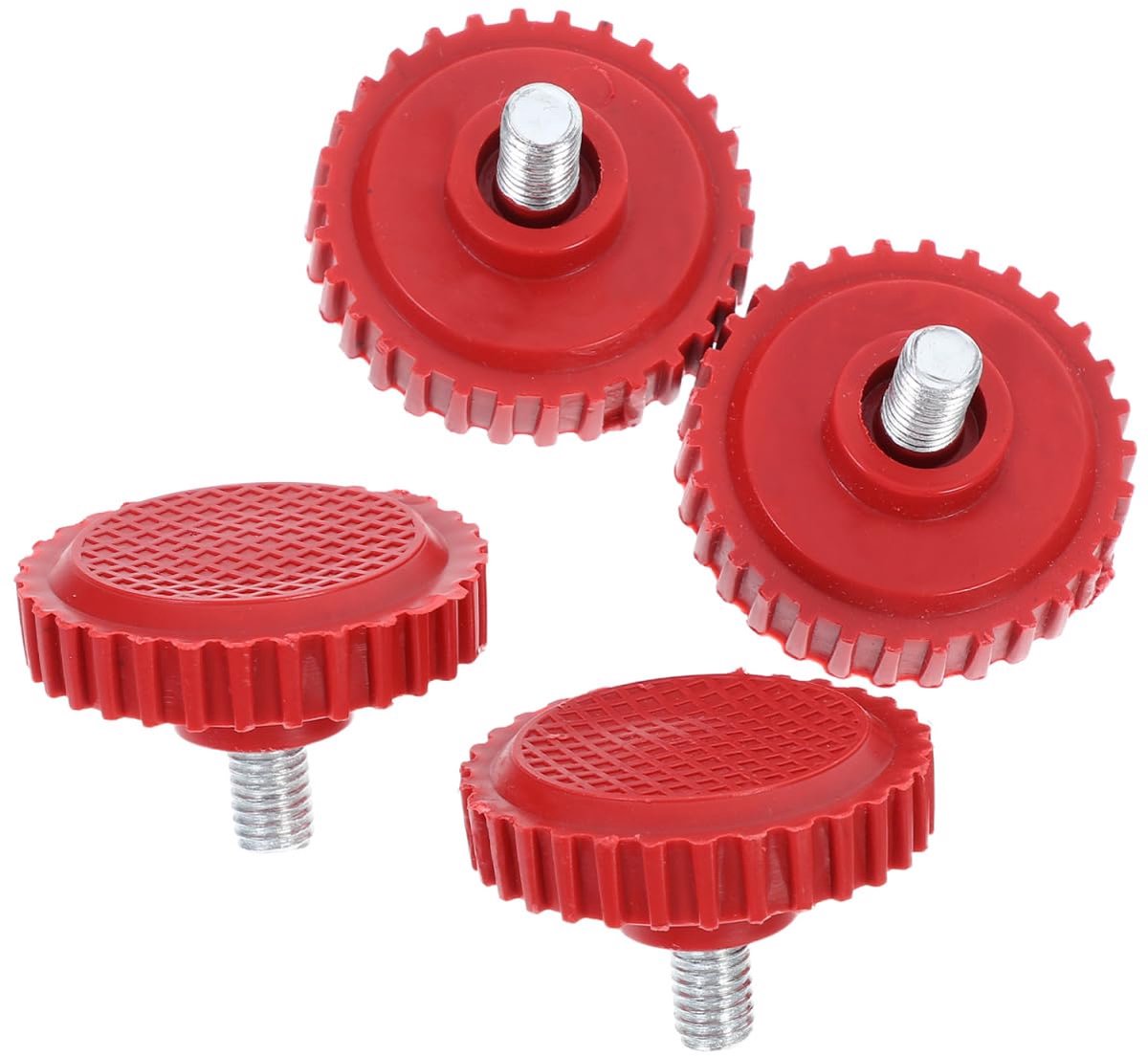 Set van 4 antislip kunststof schroefhouders voor elektronische weegpoten, robuuste basis, compatibel met digitale weegschaal, industriële meetstabilisatoren