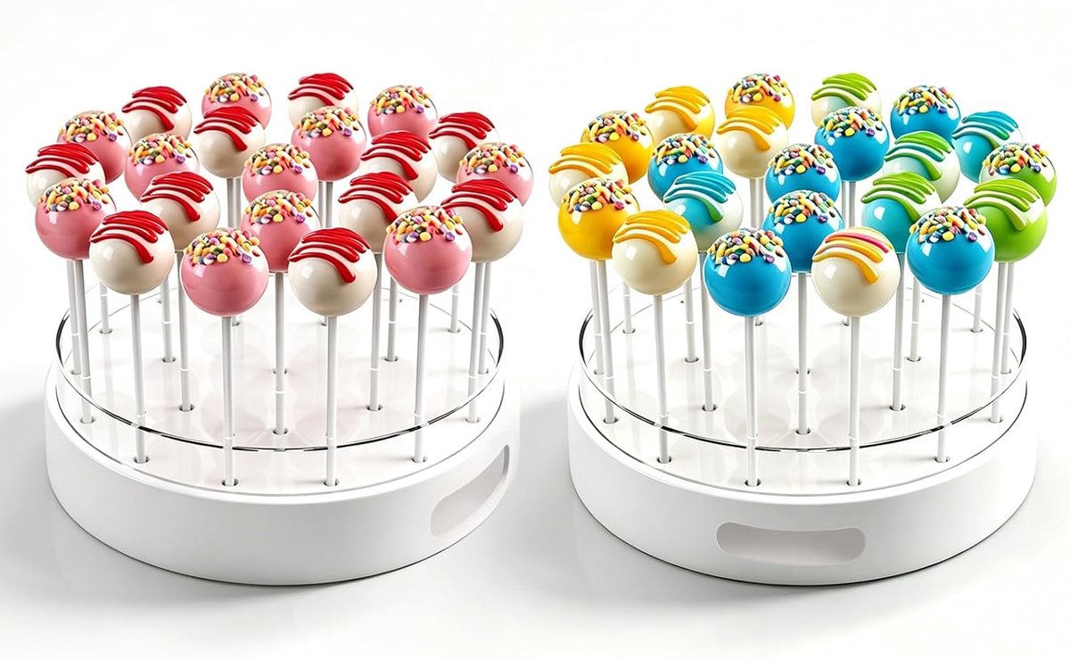 Popstandaard - 2 stuks acryl lollypopstandaard - 22 gaten