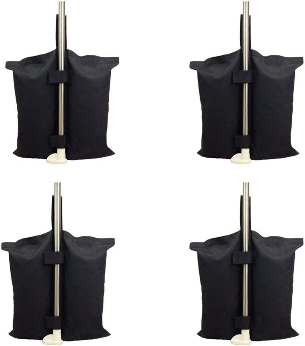 Gewichtszakken voor Pop-Up Tent - Set van 4 Stuks - Zandzakken voor Stabiliteit en Bescherming (43x40cm)