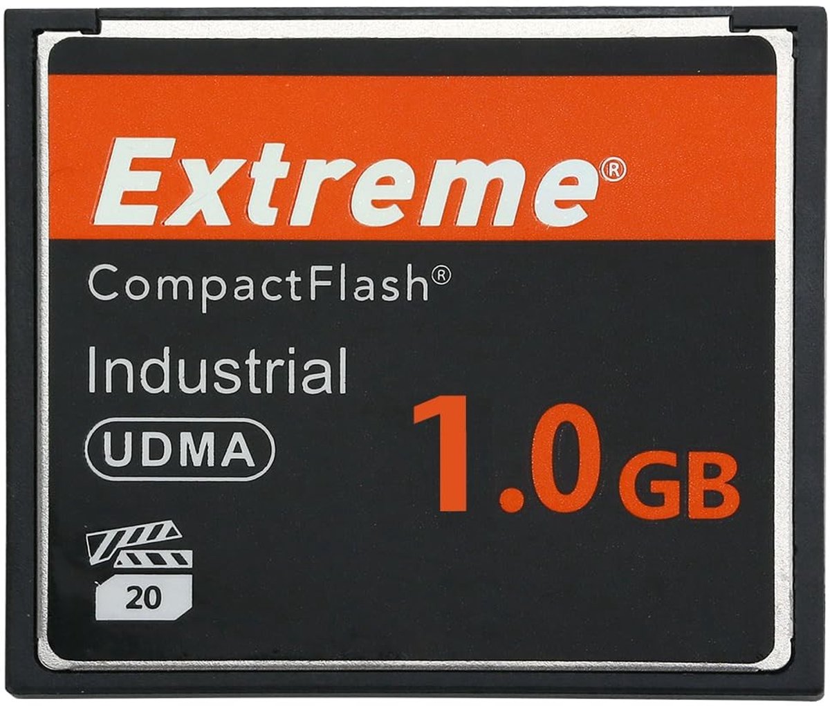 Omgoods- Compact Flash Geheugenkaart 1 GB - 16x Snelheid - 35 MB/s Leessnelheid - Digitale Camera - Videocamera - Plug and Play