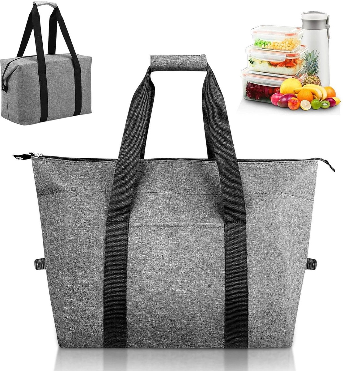 Omgoods - Vouwbare Geïsoleerde Koeltas voor Boodschappen en Picknick