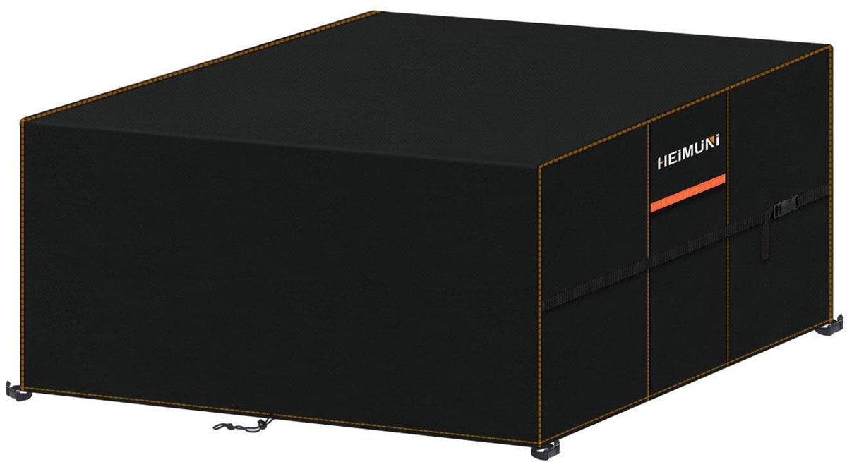 Omgoods - Tuinmeubelhoes 420D Oxford Waterdicht - Bescherming voor Tafel en Stoelen Buiten 155x130x110cm