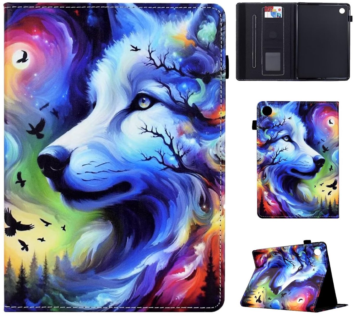 Omgoods - Ultra Dunne Multi-Angle Case voor Lenovo Tab M10 (3e Generatie) 10.1 Inch