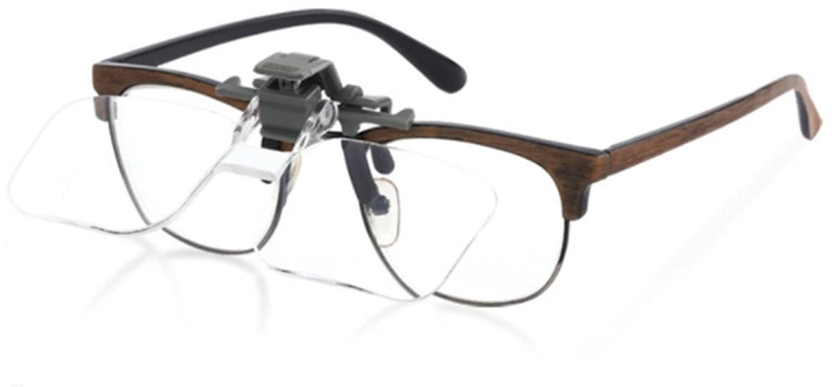 Omgoods - Draagbare Magnifier Clip - Vergrootglas voor Brillendragers