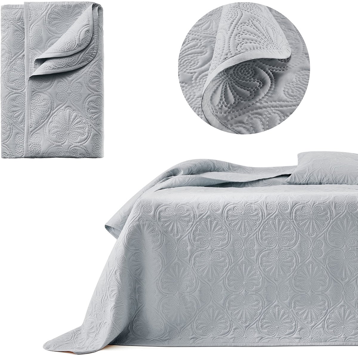 Omgoods - Leila Elegant Bedsprei 220 x 240 cm - Luxe Bed- en Bankbedekking
