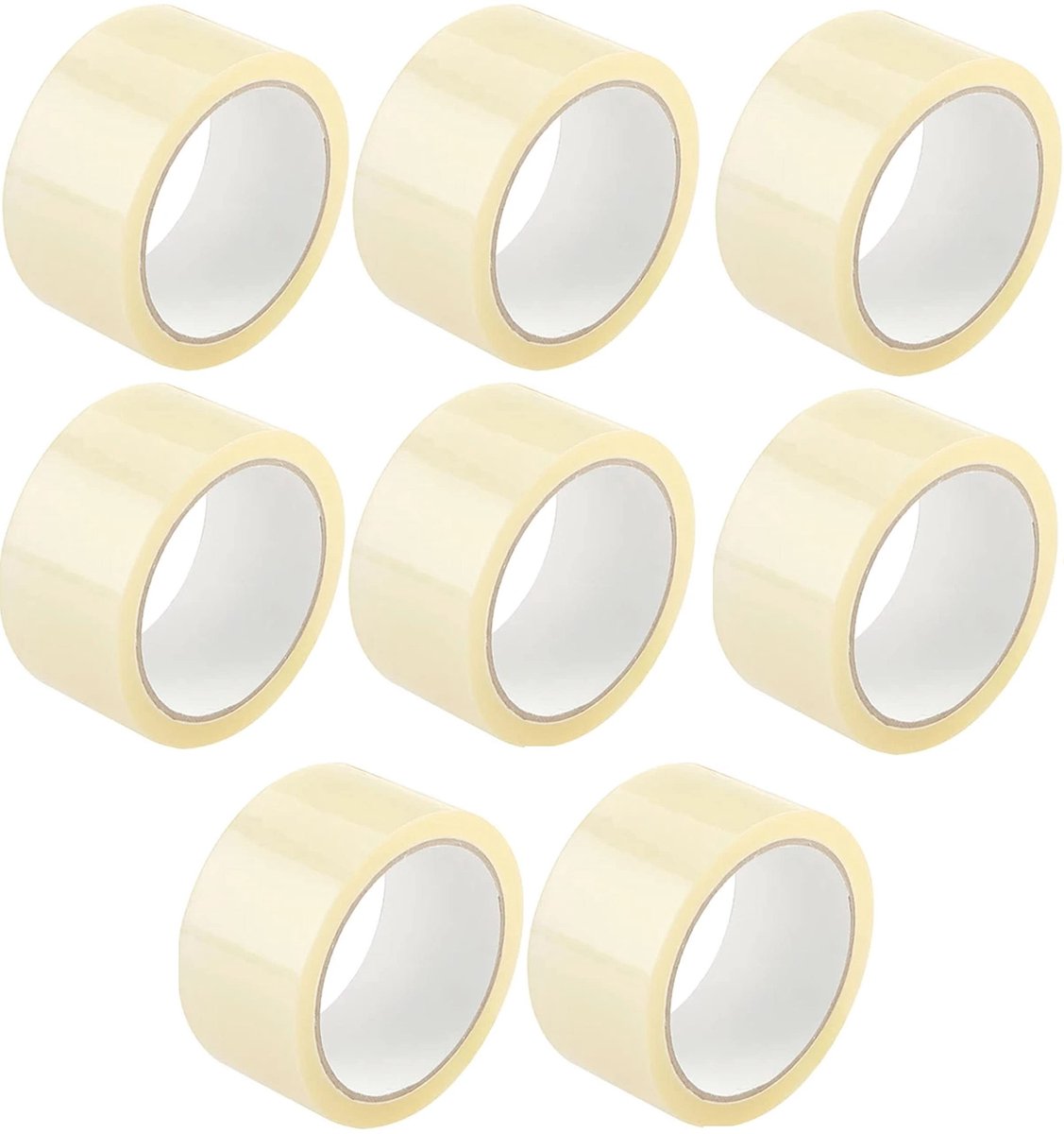 Omgoods - Extra Brede Verpakkingstape 72mm - Transparant en Robuust voor Zware Dozen