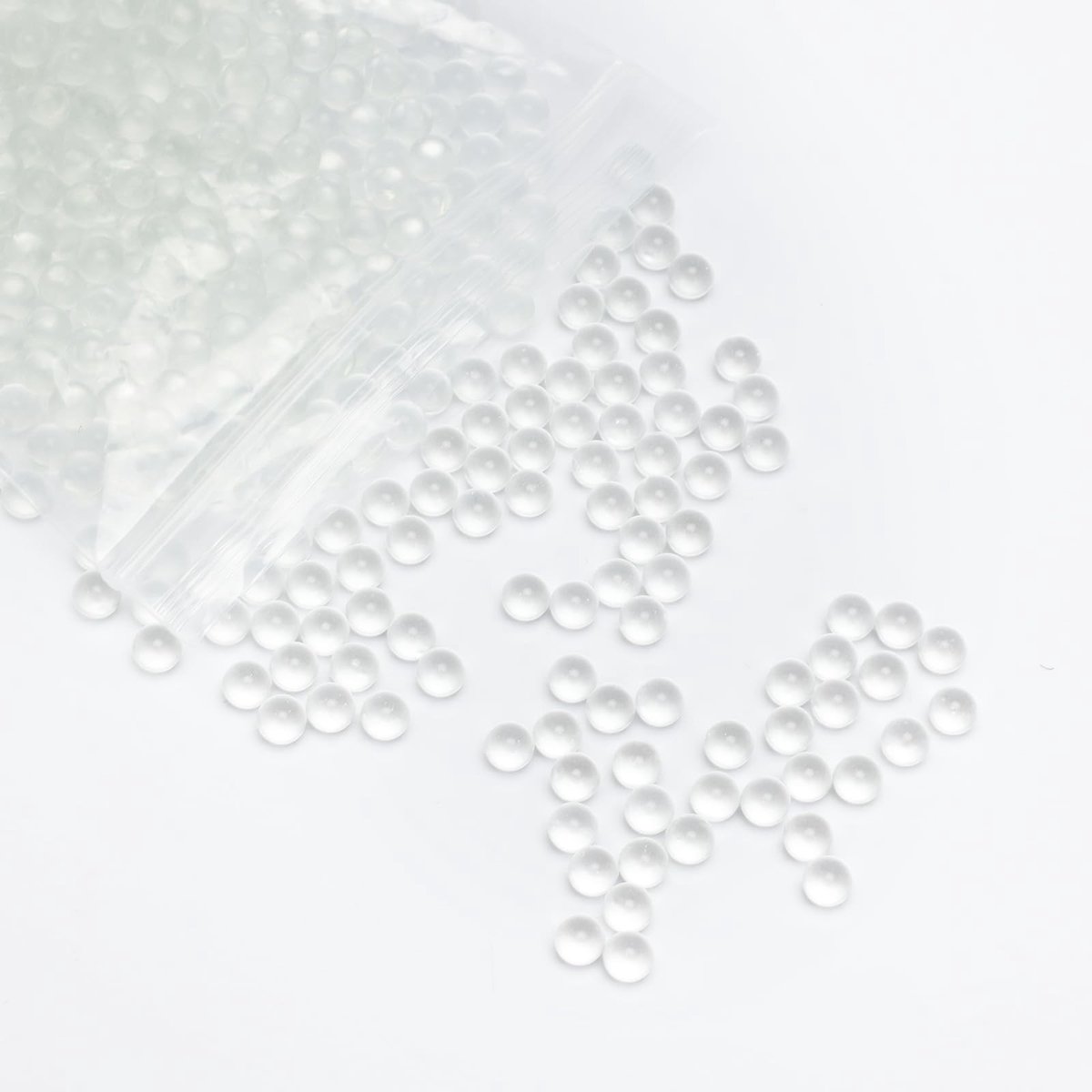 Omgoods - Heldere Glazen Stenen voor Laboratoriumgebruik - 3mm, 1000 Stuks