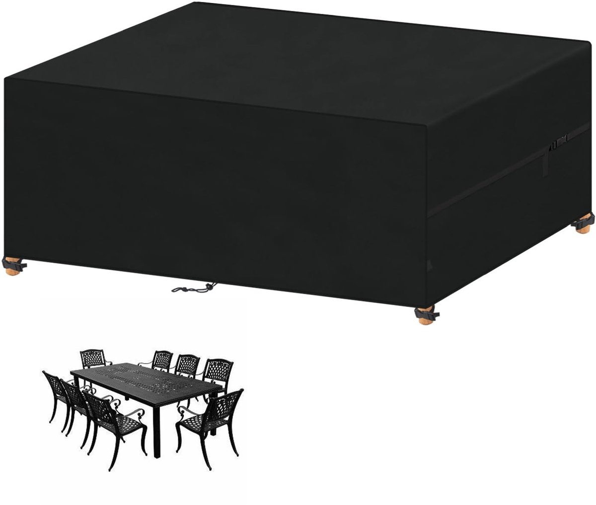 Omgoods - Waterdichte Tuinmeubelcover 250 x 150 x 90 cm van 420D Oxford Stof