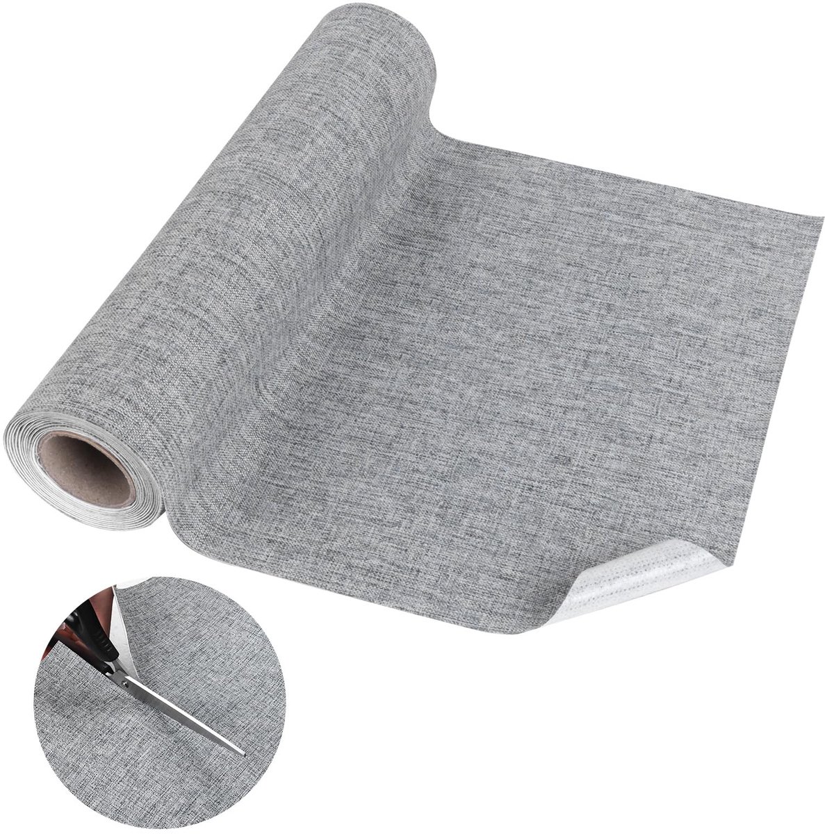 Omgoods - Zelfklevende Stofpatches - 30cm x 10m - Perfect voor Meubels en Autozetels