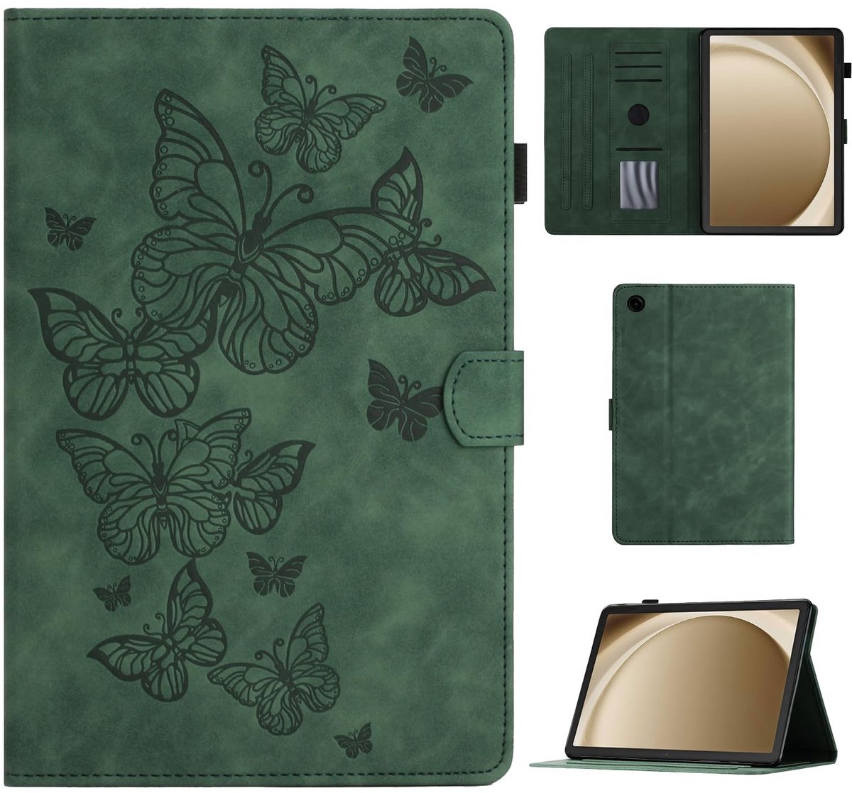 Omgoods - PU Leather Tablet Case voor Samsung Galaxy Tab A9 Plus 11 Inch 2023 - Auto Sleep/Wake
