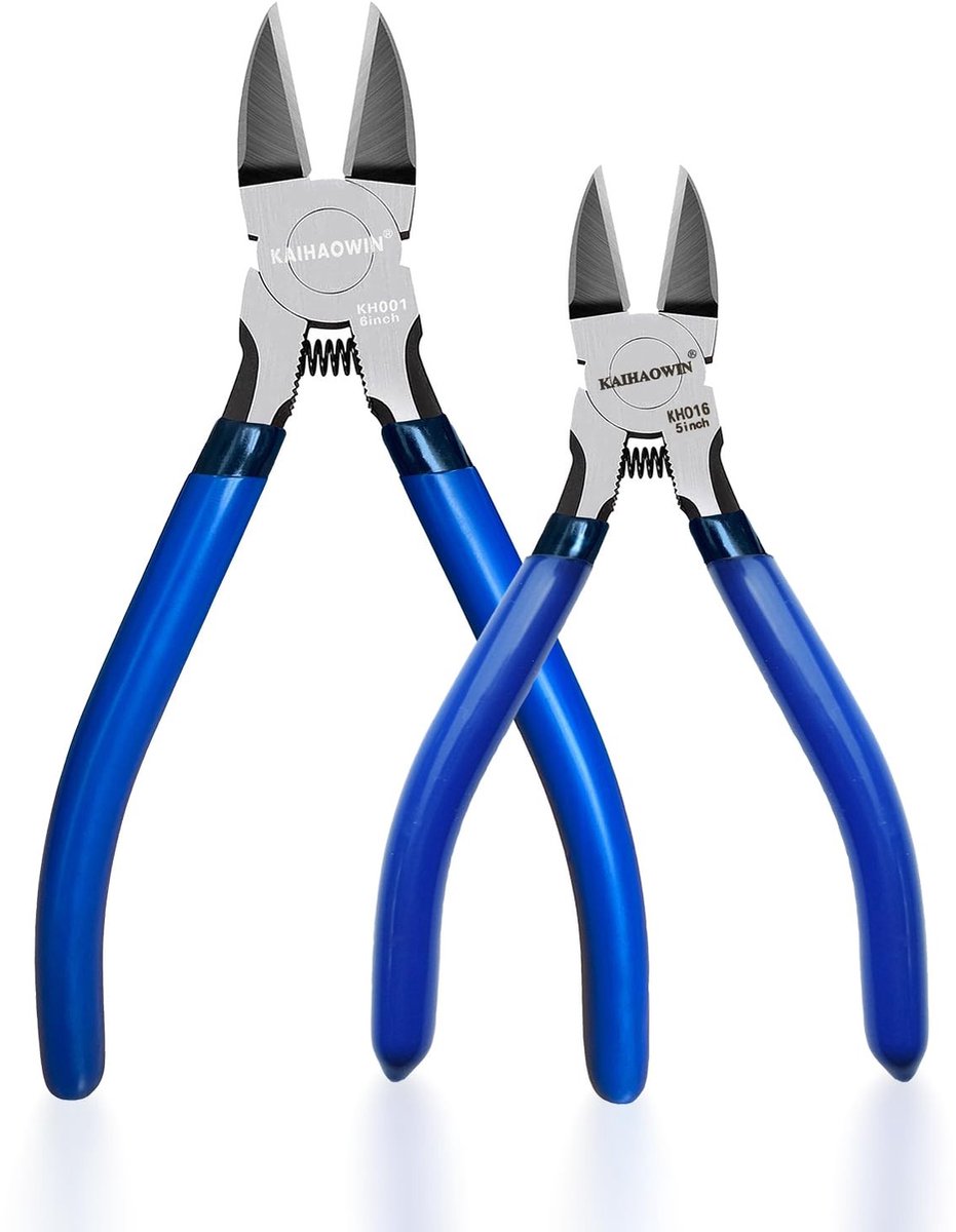 Omgoods - Cutter Set van 2 - 130 mm en 160 mm, Ergonomische Kniptangen voor Creatief Gebruik