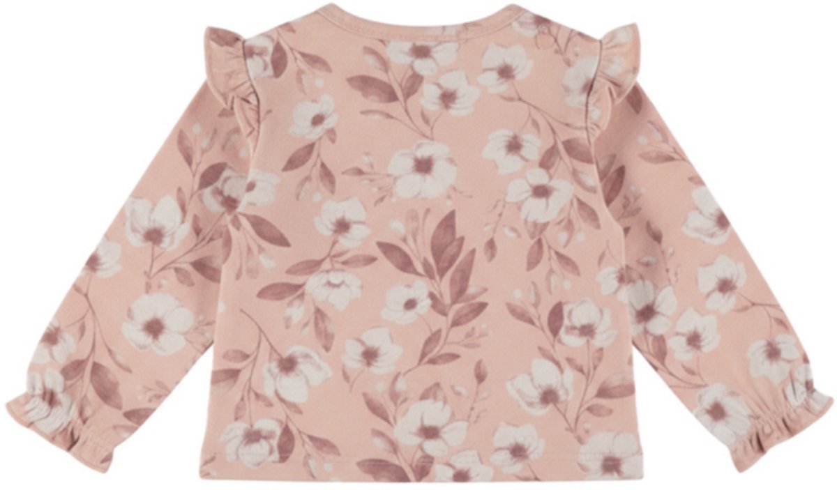 Dirkje - T-shirt - Longsleeve - Misty rose - Maat 56