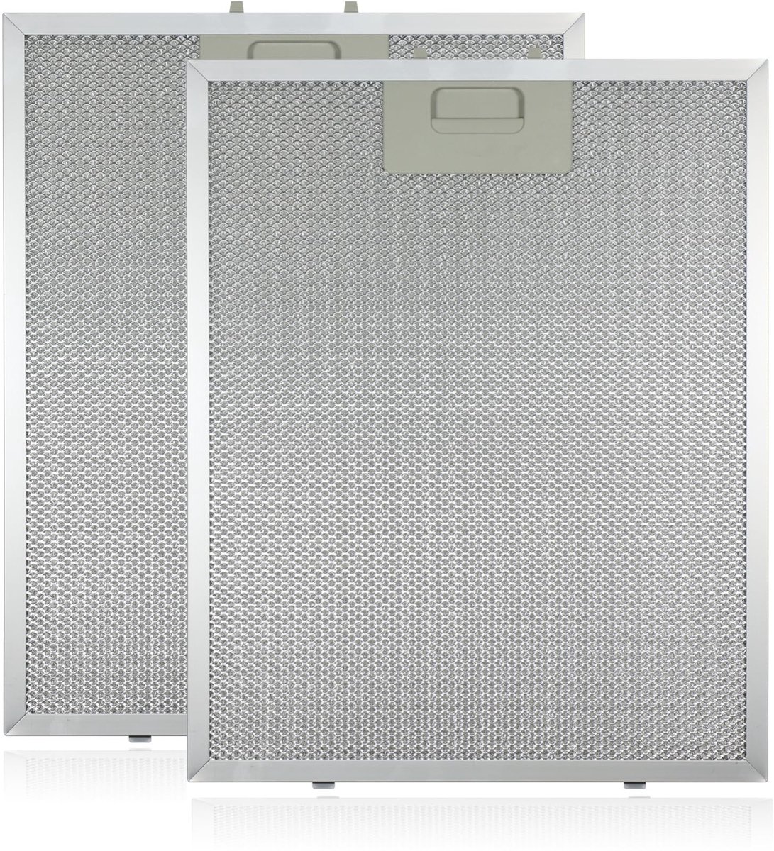 Omgoods - Metaal Mesh Filter voor Afzuigkap - 2 Stuks 320x260mm