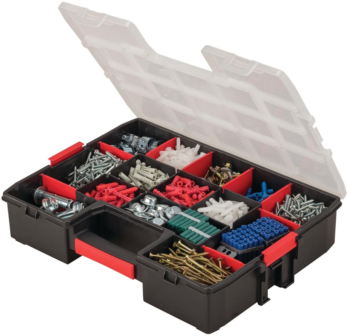 Omgoods - 15-Compartimenten Plastic Organizer voor Kleine Onderdelen