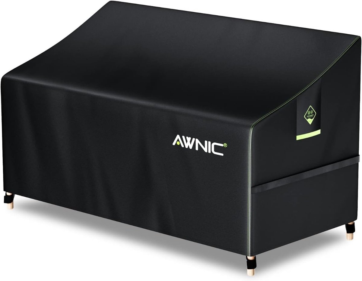 Omgoods - Waterdichte Beschermhoes voor Tuinbank - 420D Polyester - 160x70x60/88 cm