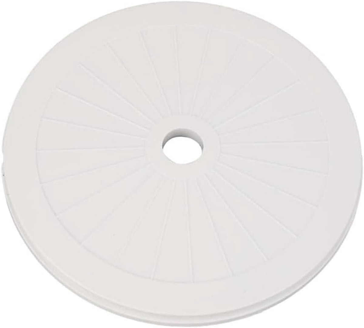 Rond plastic skimmerdeksel voor zwembad - Robuust, eenvoudig te installeren en duurzaam, 20 cm diameter