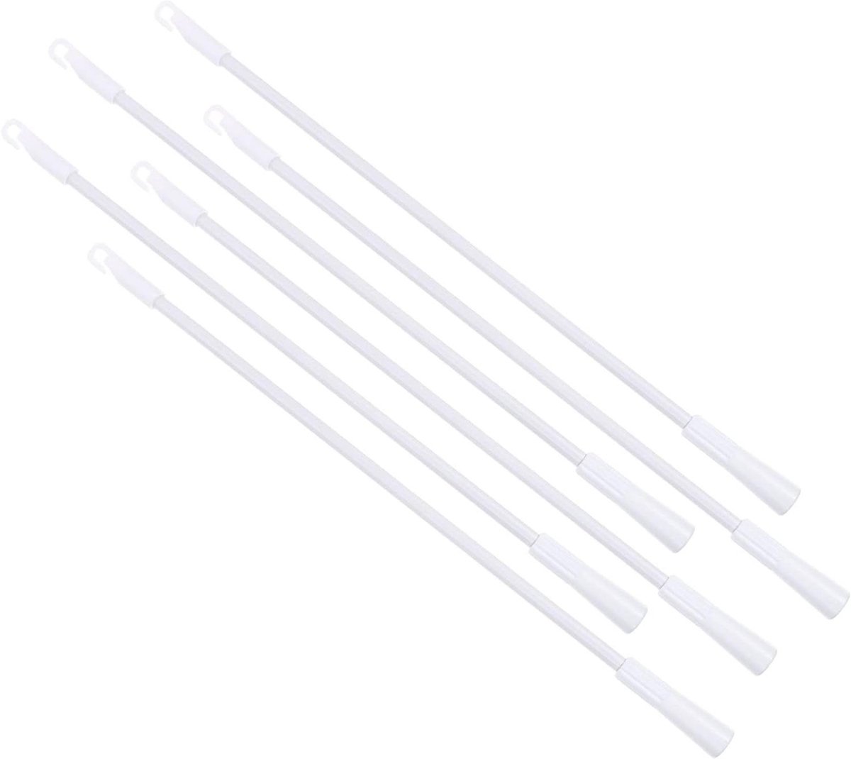 Blind Stokken - Raambekleding Accessoires - Blinden Bediening - Aluminium Legering - 43 cm - Wit
