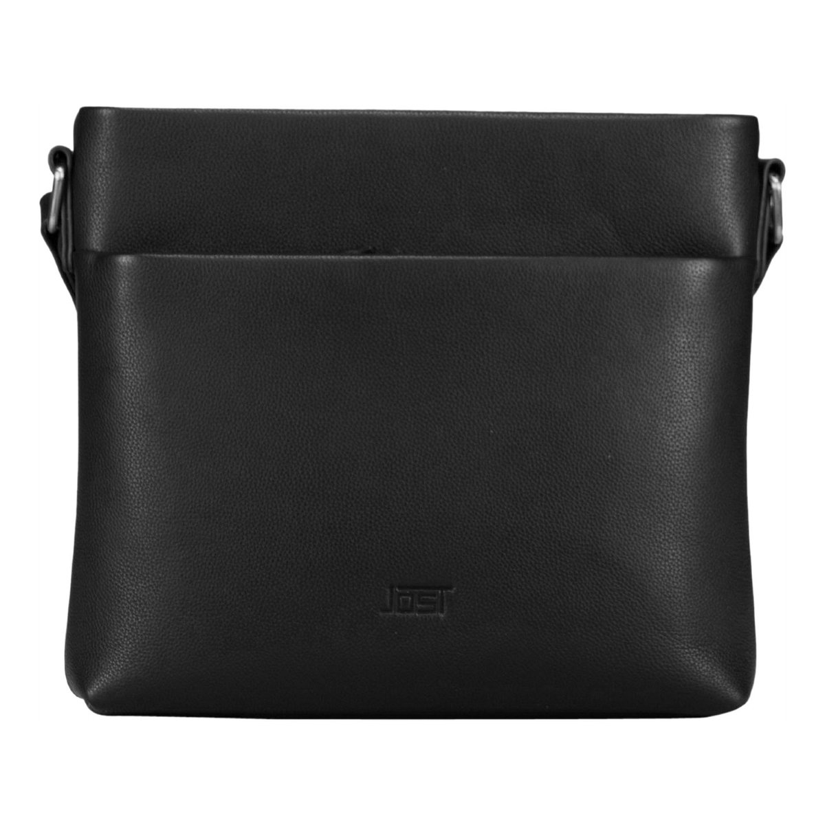 JOST Leren schoudertas Lysa Shoulder Bag Black zwart