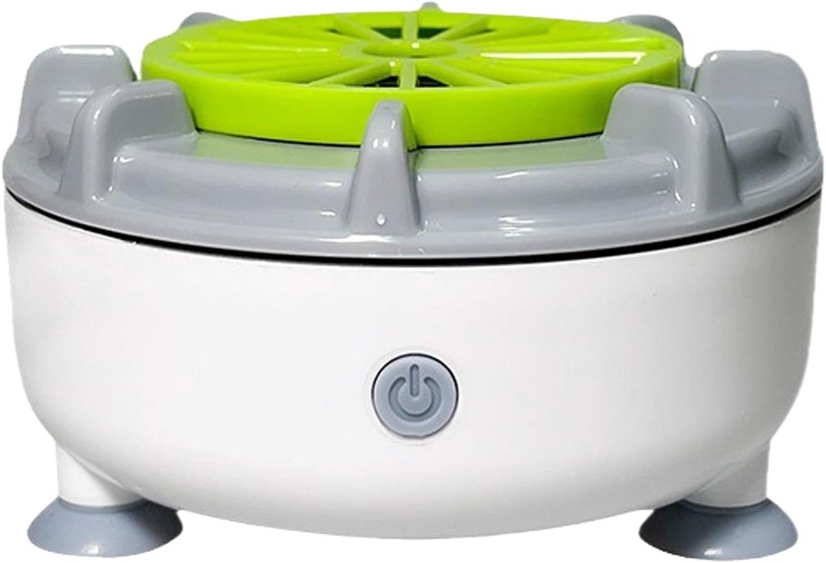 Fruit Schoonmaker - Voedselreiniger Groentenwasser - Hygiënisch Bereiden - Ionisatie Technologie - 11.5x11.5x7.5 cm - Wit