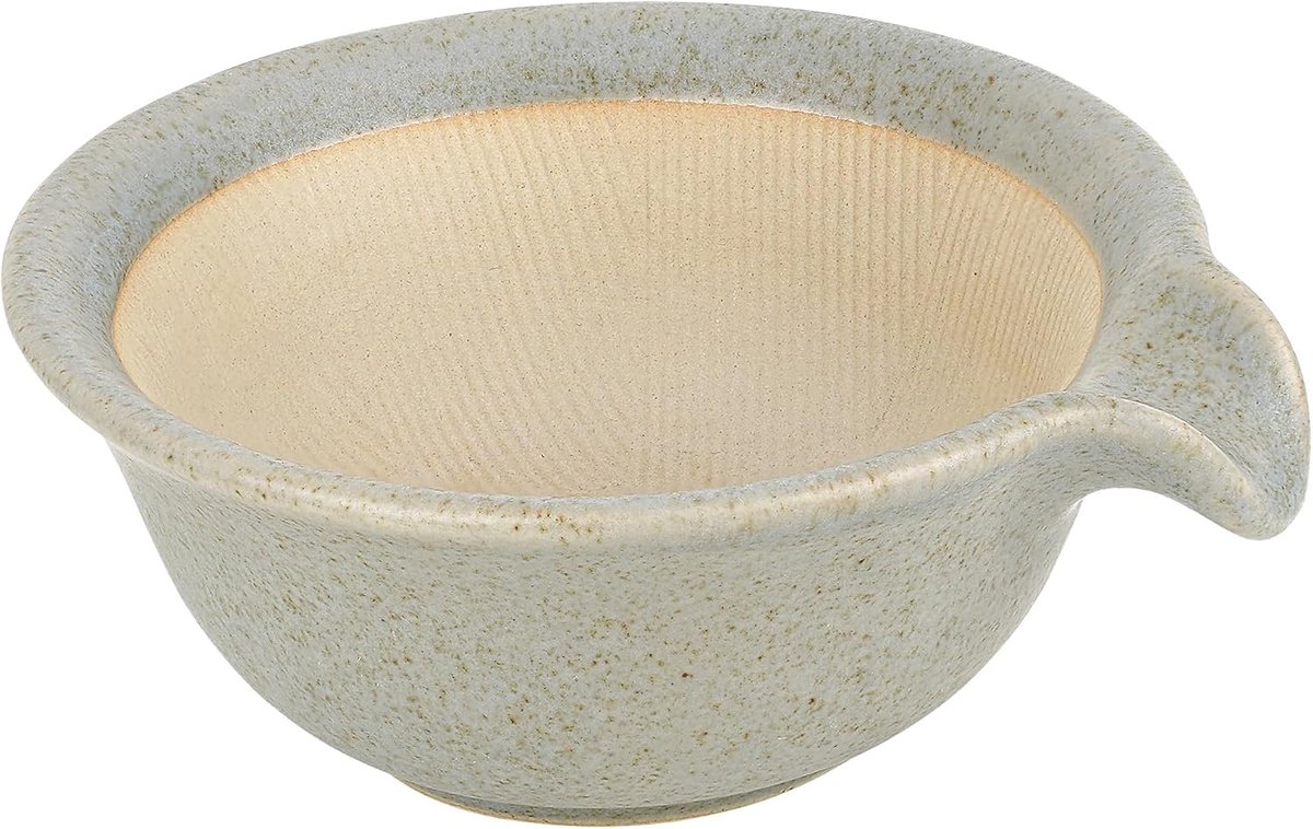 Keramische scheer- en baardverzorgingskom voor mannen, brede schuimbeker voor natte scheermessen, traditionele scheercrèmebeker (grijs)