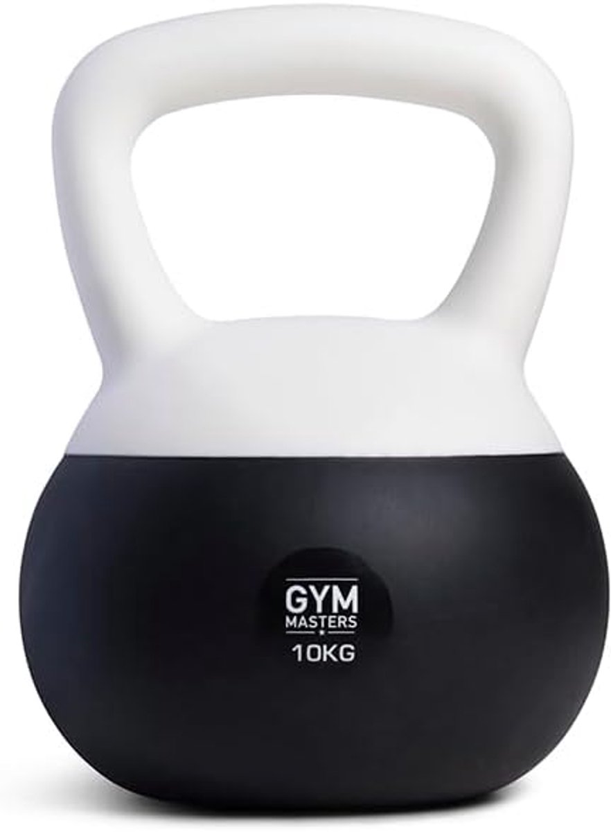 Kettlebell 22 lbs - Soft neopreen - Schokbestendig - Ideaal voor krachttraining - SnelShoppen