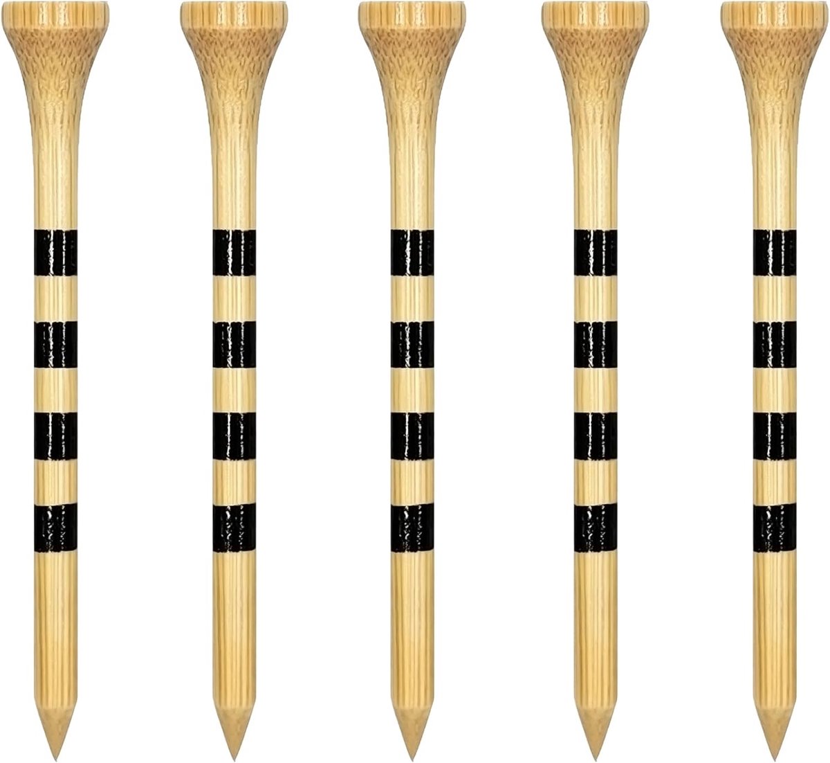 Tees 100 Count, 38Mm 70Mm 83Mm Wooden Tees Golf