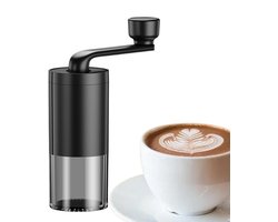 Handmatige Koffiemolen - Espressomolen Draagbaar - Verse Koffie Zetten - Keramisch Conisch Braam - 36 gram capaciteit - Zwart