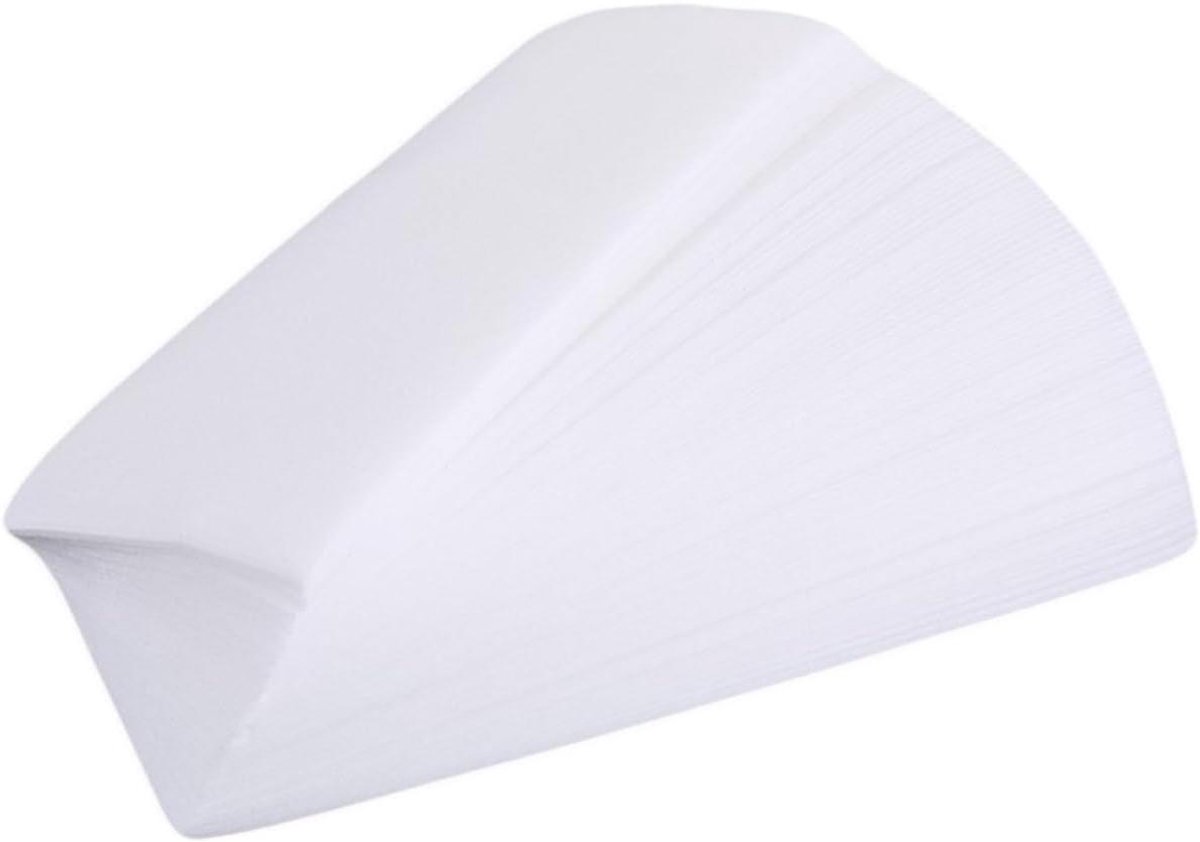 Ontharingspapier - Waxstrips - Gladde Huid - Niet-geweven Stof - 200 Stuks - Wit