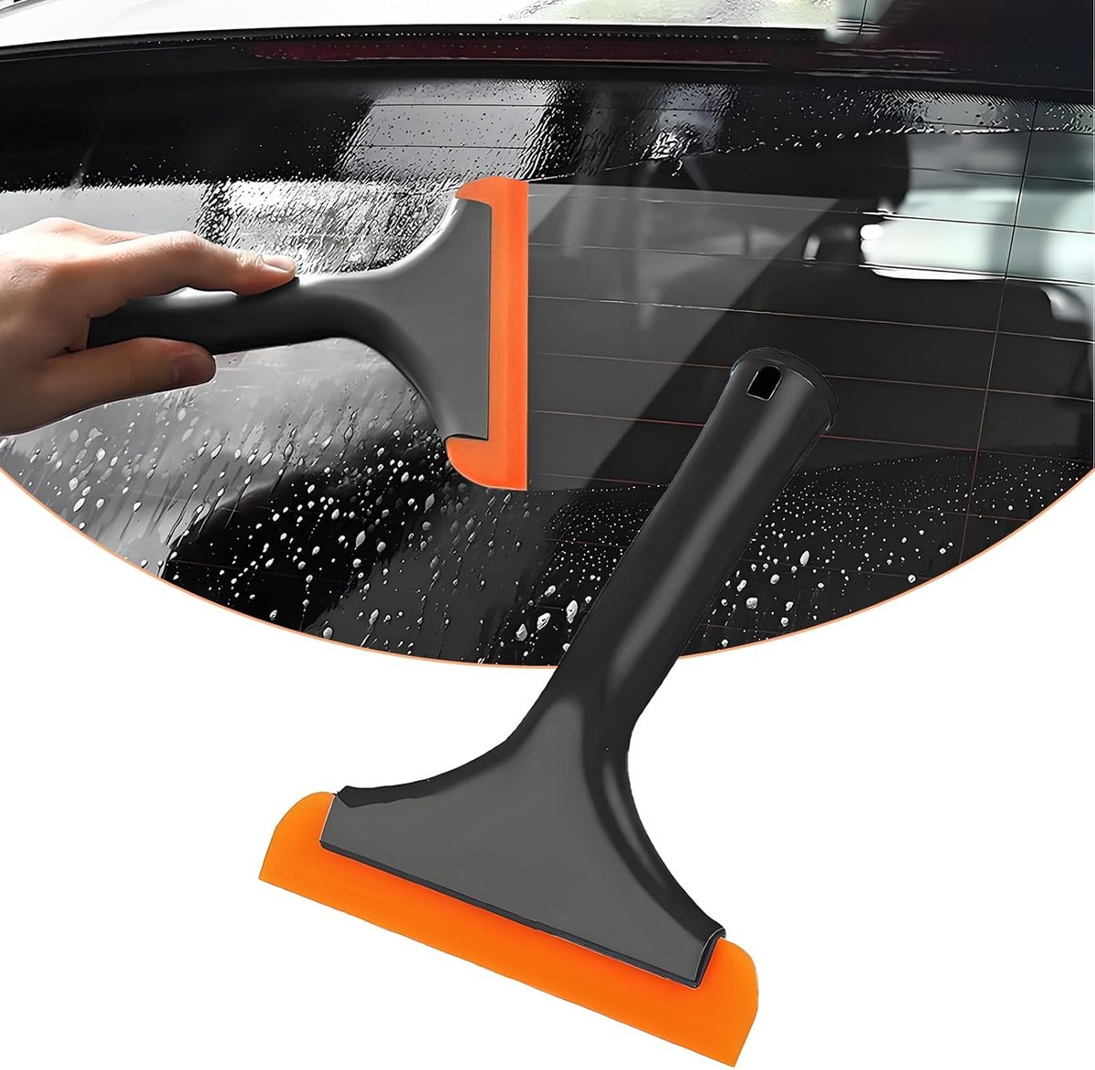 SnelShoppen - Professionele Ruitensproeier voor Auto - Universele Ruitenwisser met Siliconen Lijmstrip - Ergonomisch Handvat - Ideaal voor Auto-onderh