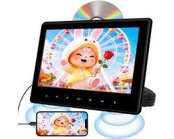Auto DVD-speler - Hoofdsteun Video - Films Kijken - Met HDMI-ingang - 101 Inch - Zwart
