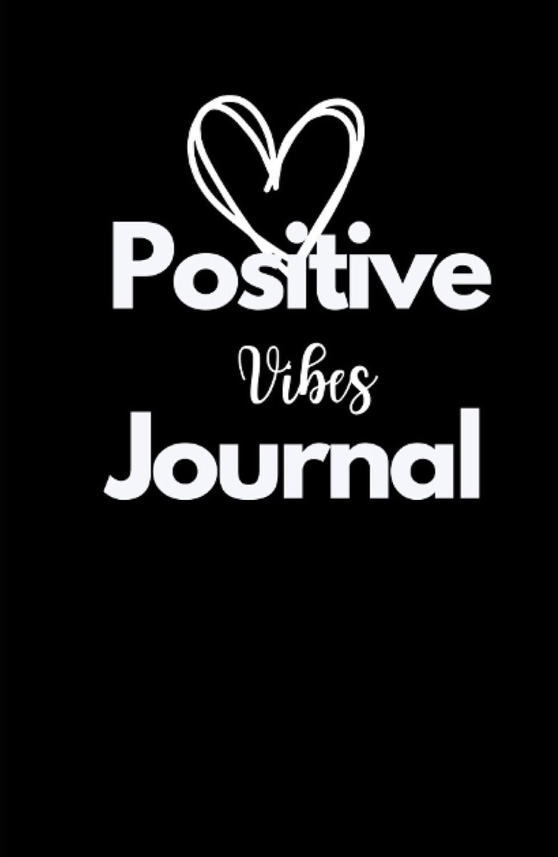 SnelShoppen - Positive Vibes Journal - Inspirerend Notitieboek - 120 Pagina's - A5 Formaat - Perfect voor Zelfreflectie en Creatieve Ideeën - Mooi Des