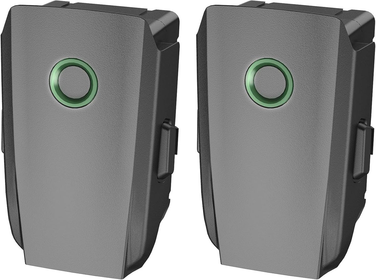 2 Pro accu 2 stuks, 3850 mAh 15,4 V intelligente vluchtaccu voor DJI Mavic 2 Pro, 31 minuten Max vliegtijd accu voor DJI Mavic 2 Zoom drone (niet voor Mavic Pro) (alleen voor DJI-originele