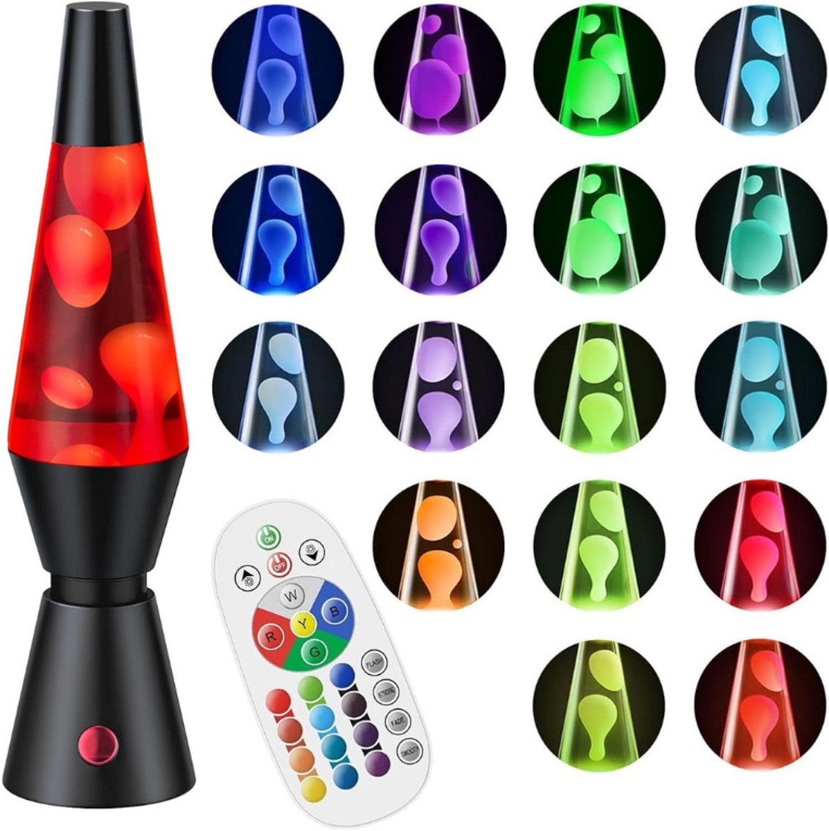 Zavio® Lavalamp voor Kinderen - Plasmalamp Volwassenen - Sfeerlicht