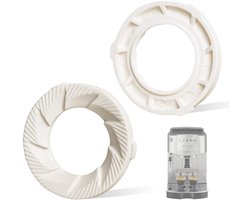 Omgoods- Maalstenen Keramiek - Reserveonderdelen Koffiemachines - Duurzaam Aluminiumoxide - Slijtvast en Corrosievrij - Nauwkeurig en Smaakneutraal - Koffiemolen