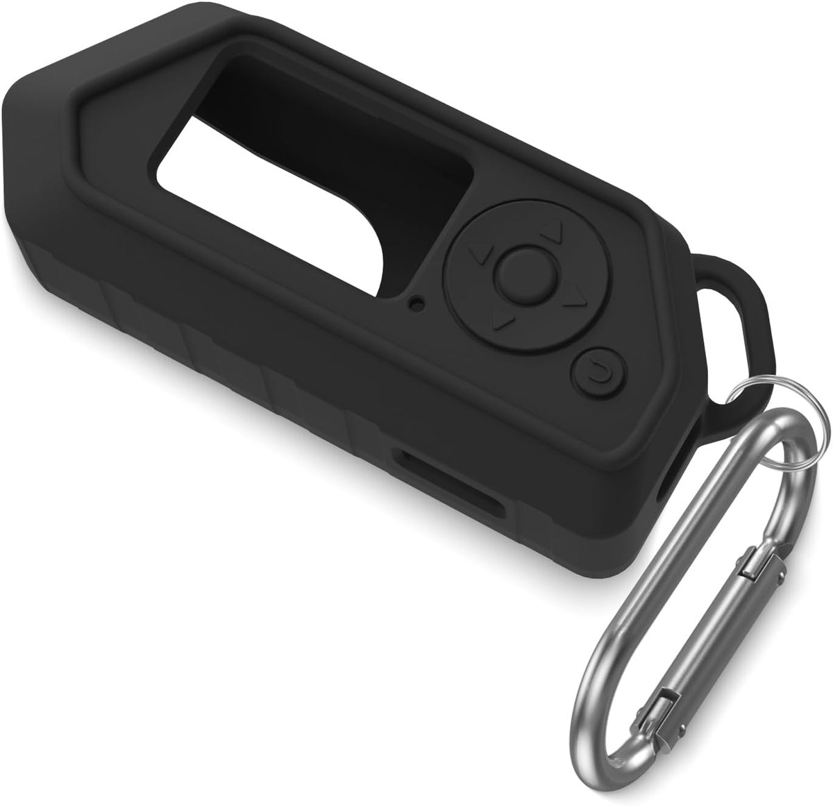 Beschermhoes voor Flipper Zero, krasbestendige zachte beschermhoes, accessoires voor Flipper Zero wifi-apparaten, met karabijnhaak (zwart)