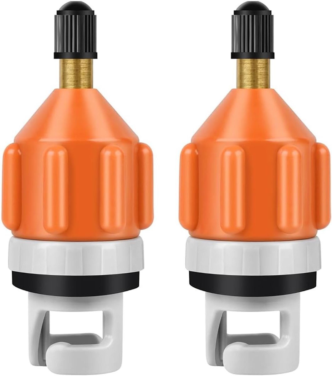 SnelShoppen - 2-delige Paddle Inflator Adapter Set voor Verticale Opblaasbare Luchtmatras, Ventieladapter voor Kayak en Paddleboard, Geschikt voor Han