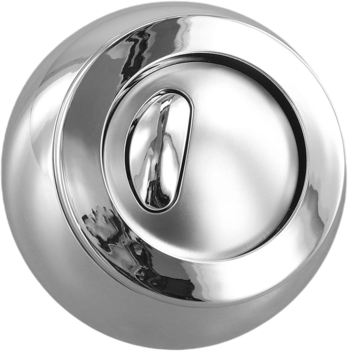Toiletspoelknop Kabel - Spoelmechanisme Dual Flush - Water Besparen - Flexibele Kabelbediening - 50 mm - Zilver