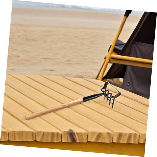 Onkruidhark Staal - Tuingereedschap Wieden - Tuinonderhoud Gemak - Ergonomisch Ontwerp - 12.5 cm - Zilver — afbeelding 3