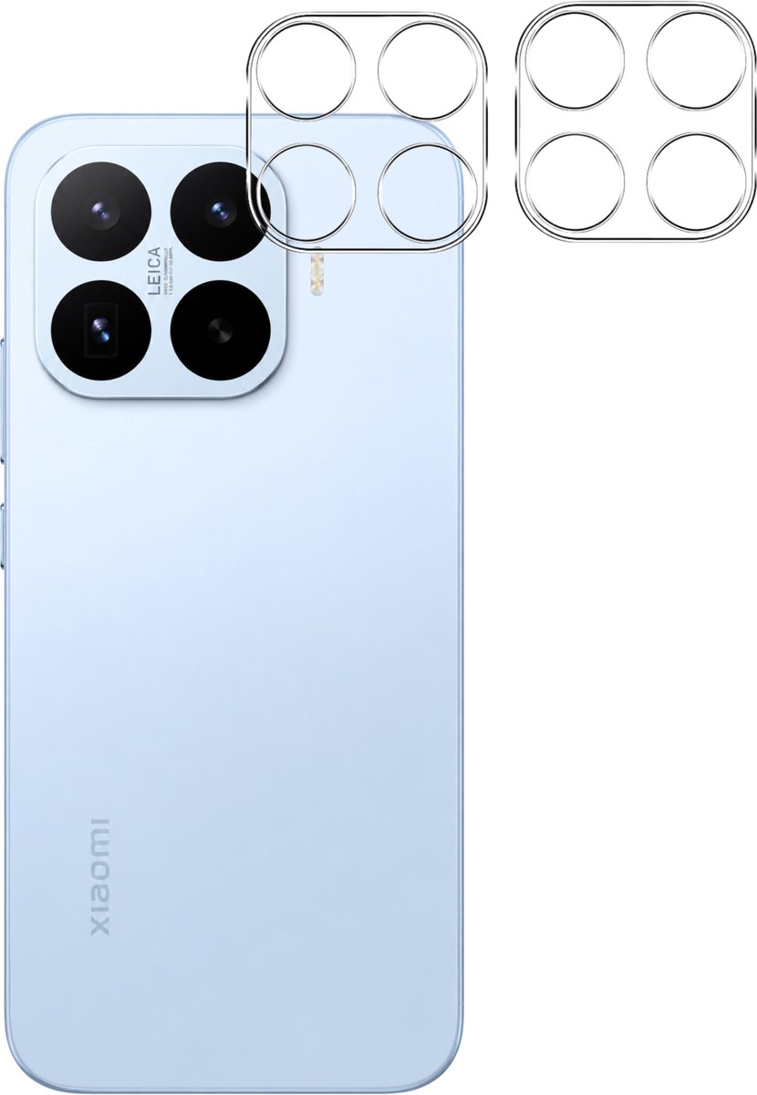 Camera Protector geschikt voor Xiaomi 17T - 2 stuks van glas Transparante glazen