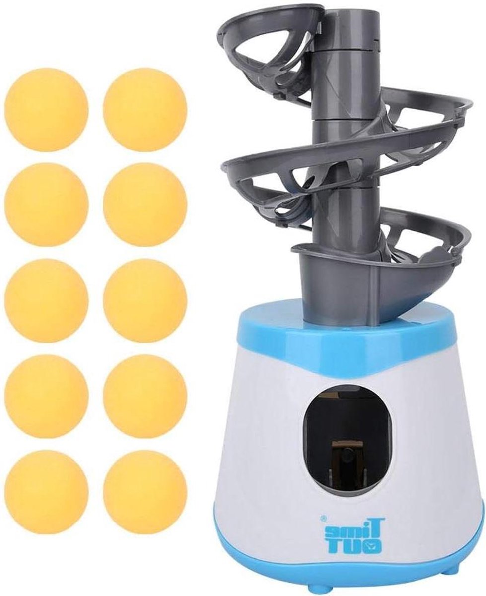 Tafeltennisrobot - Tennismachine Ballenwerper - Tafeltennis Trainen - Draagbaar Trainingsapparaat - 305 x 15 x 15 cm - Zwart