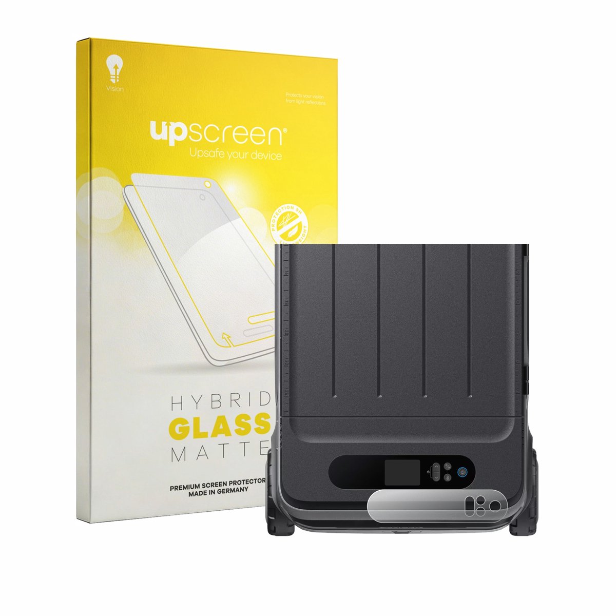 upscreen - Screenprotector voor Anker SOLIX EverFrost 2 40L - Folie Beschermfolie Beschermglas matte
