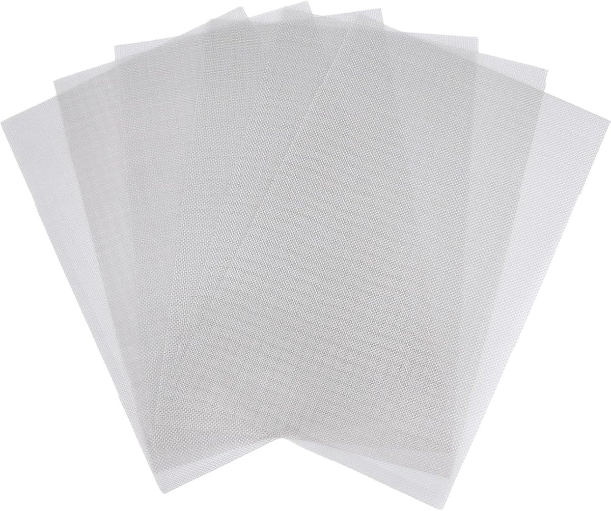 6 stuks 304 roestvrijstalen gaasplaten 20 mesh knaagdieren A5