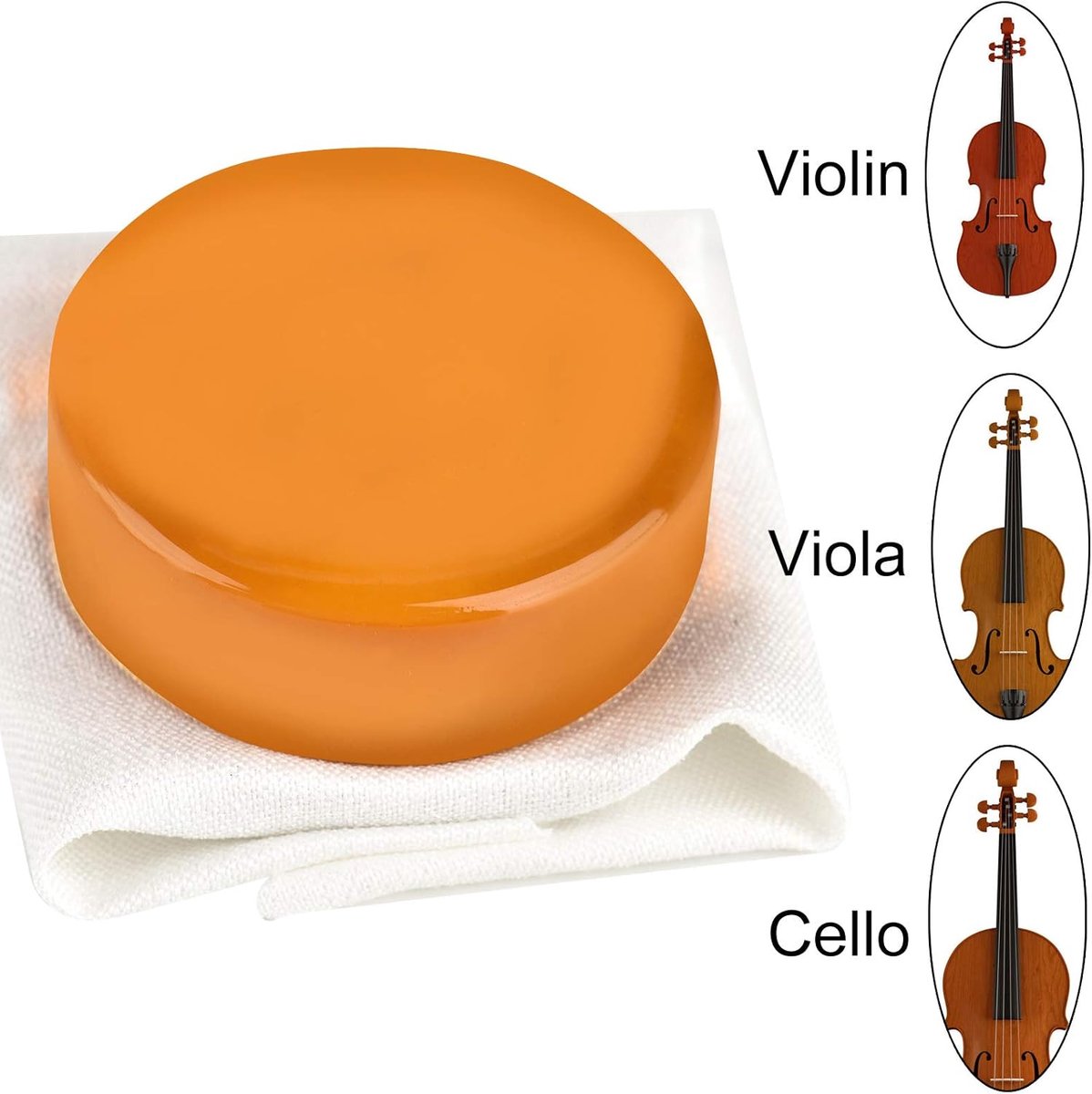 Vioolhars en Altvioolhars voor Strijkstokken (1 Pack)