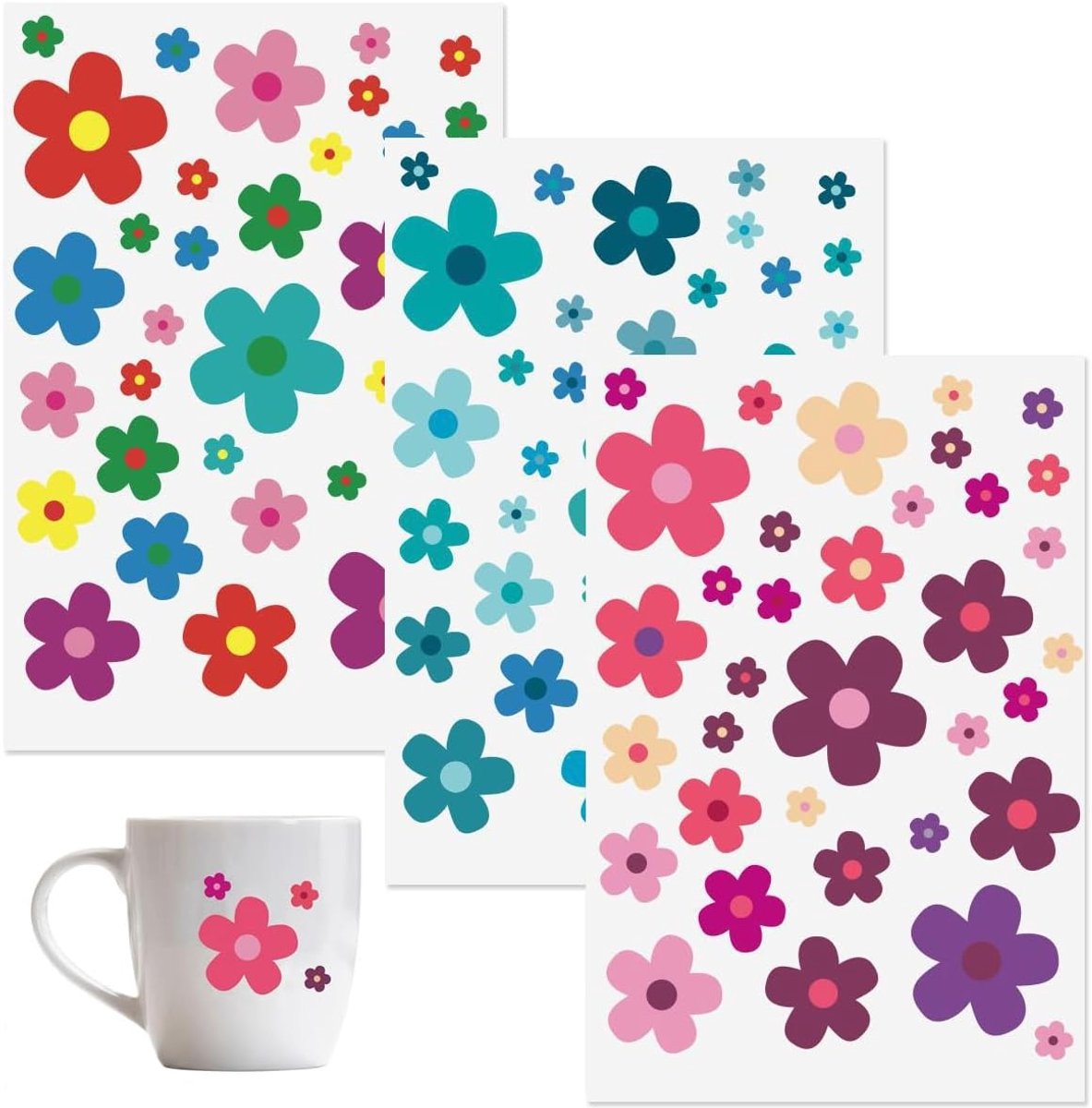 3 Stuks Auto Stickers Waterdicht, Grappige Auto Stickers voor
