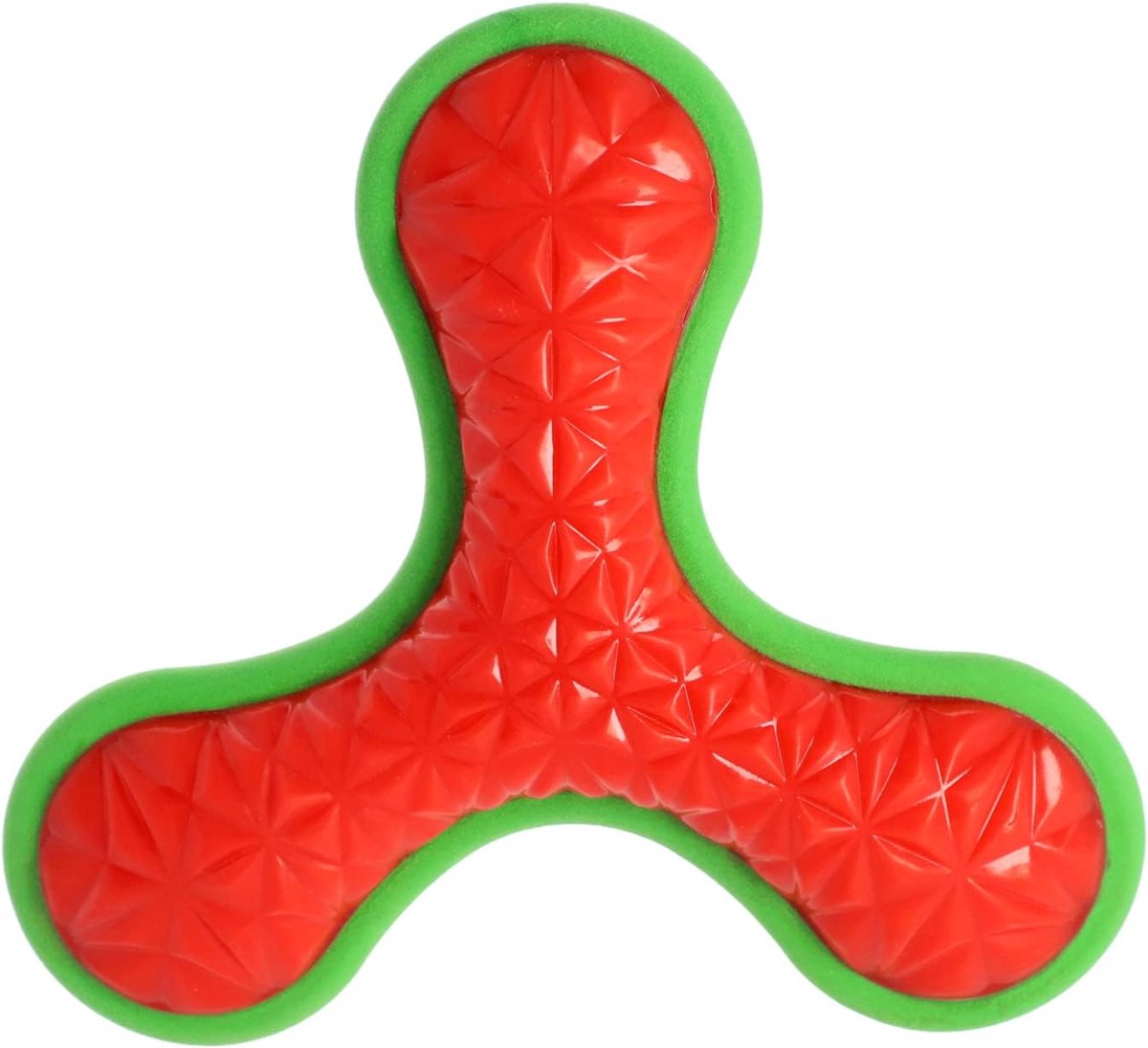 hondenspeelgoed van hard rubber TPR Boomerang TRI 16,5 cm 17394