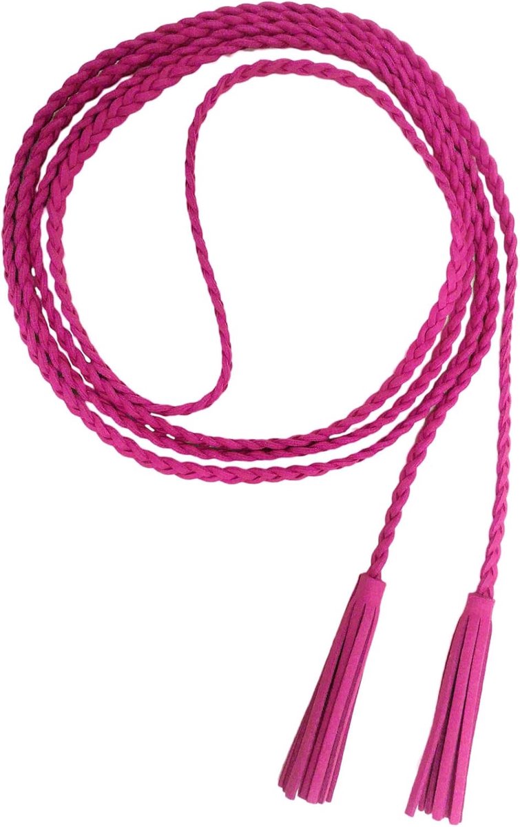 Vrouwen Taille Riem Met Geweven Kwastjes Ketting voor Rok en Jurk